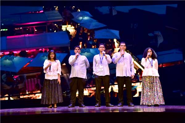 歌声传递思念，画笔诉说友谊  巴拿马青少年合唱团为中国送上温情祝福