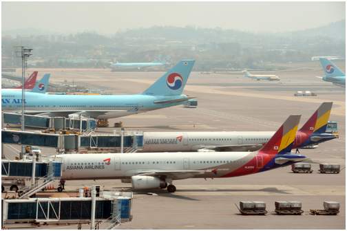 韩国两大航司暂停飞往大邱航班 该市新冠疫情韩国最严重
