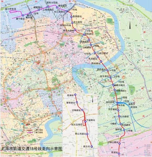 上海18项市重大工程已复工 北横通道建设本月29日“接着干”