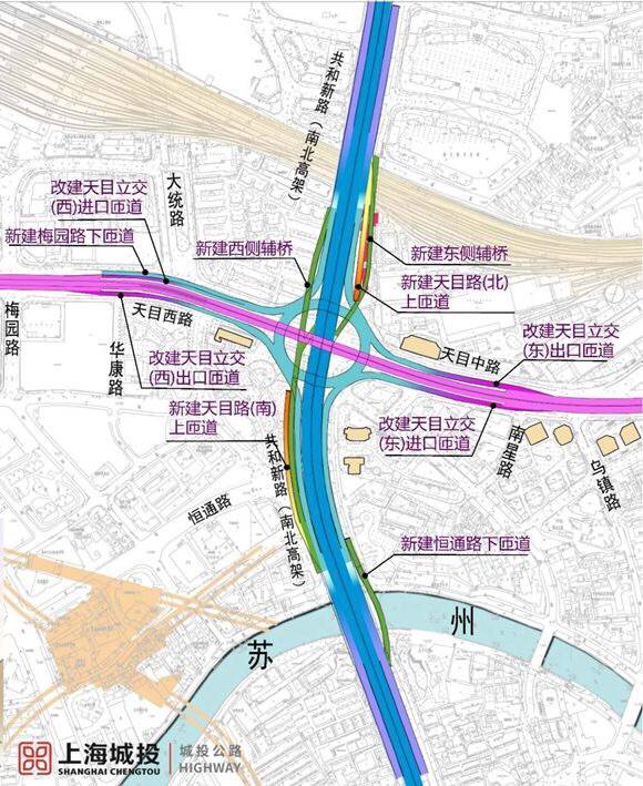 上海18项市重大工程已复工 北横通道建设本月29日“接着干”